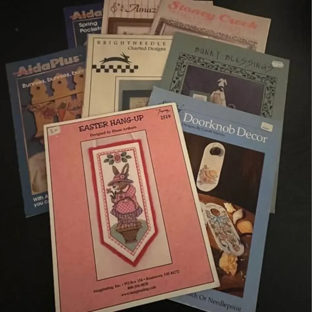 Lot of Stoney Creek, Aida Plus, Brightneedle Cross-Stitch Patterns & Magazines